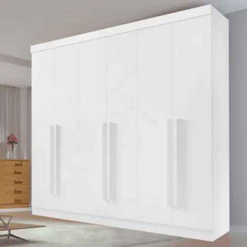 Guarda-Roupa 6 Portas Da Vinci 2,75 m !!! Tt2119m