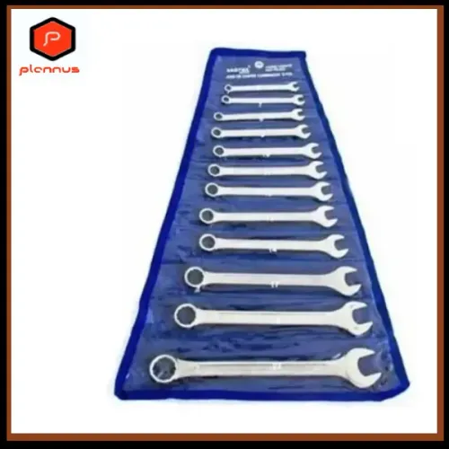 Jogo Chaves Combinadas Boca Estrela Fixa 6 Ao 22 mm 12 Pcs Sacola (z189) 