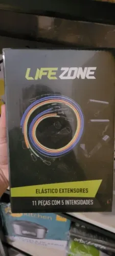 Elásticos Extensores Life Zone - 11 Peças - 5 Intensidades