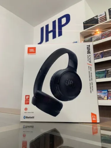 Headphone JBL TUNE 520BT Original Preto | Parcela Sem Juros | Loja Física Curitiba