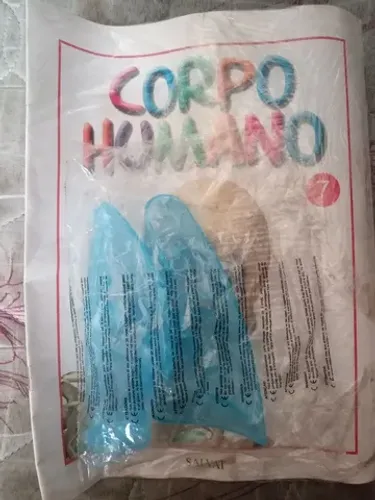 Corpo humano salvat fascículo 7 com peças