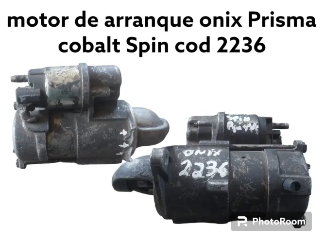 Motor de arranque chevrolet onix prisma cobalt spin
