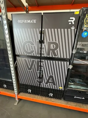 Cervejeira 4 portas 900 litros Refrimate 