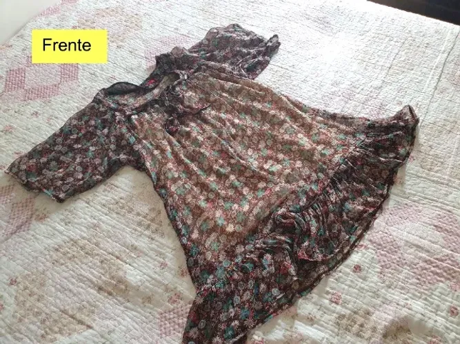 Vestido leve e florido