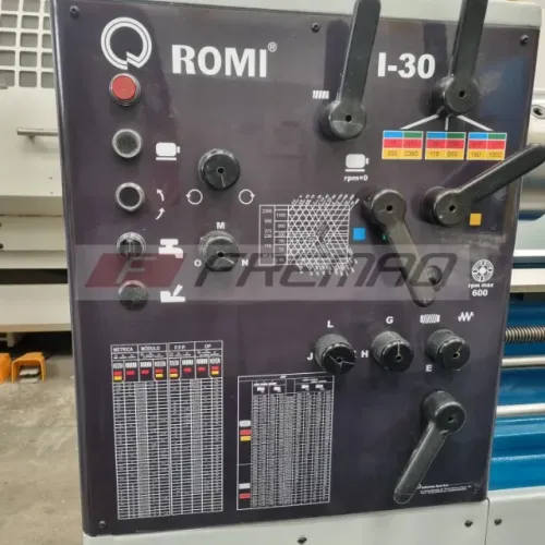 TORNO MECÂNICO ROMI I-30 X 1000 MM