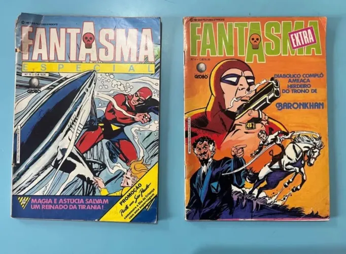 Gibi Fantasma n.4 e 15 (1987)