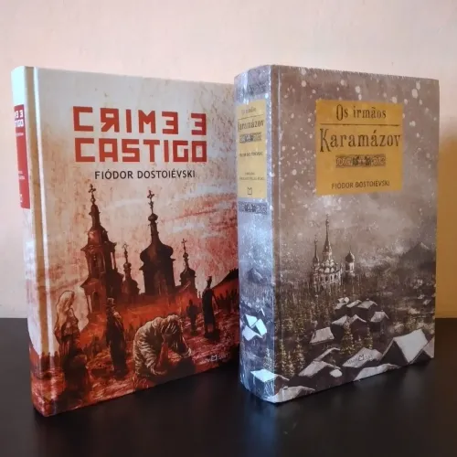Crime e Castigo e Os Irmãos Karamázov - Dostoievski