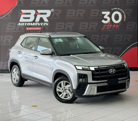 CRETA COMFORT 1.0 TB 12V FLEX AUT. PRATA 2025/2026