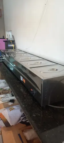 Self-service seevice de balcao 6 cubas