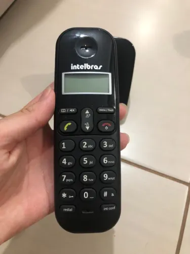 Telefone sem fio, marca Intelbras