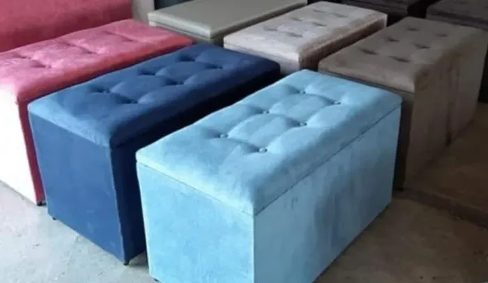 Baú Puff Organizador