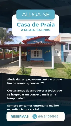 Aluguel por temporada salinas próximo aos grandes eventos  fim do ano