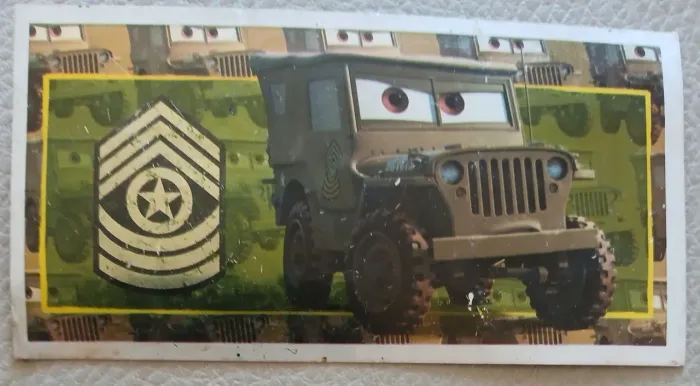 CROMOS DO ÁLBUM  CARROS.