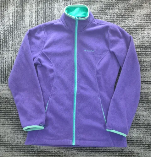 Fleece Quechua Azul e Roxo