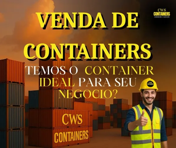 Containers para seu negócio! CWS Containers