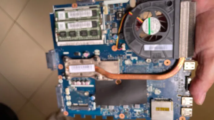 Placa mãe notebook asus