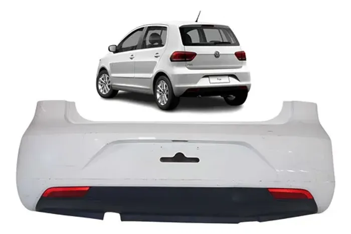 Parachoque Traseiro Vw Fox 2016 Original