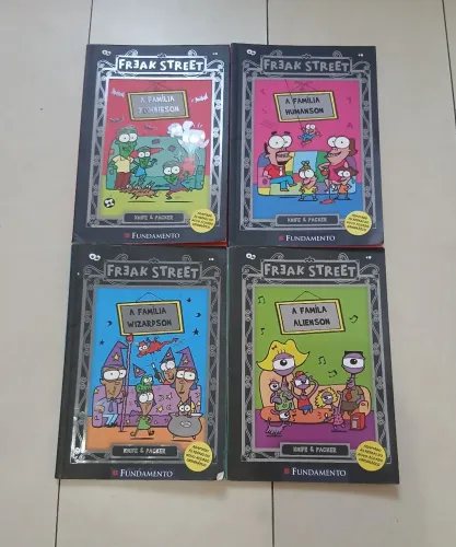 Kit 4 livros Freak Street