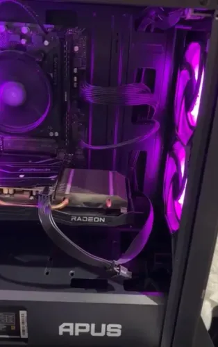 Computador Gamer Ryzen 5 5500 + RX 6600 + 32gb RAM