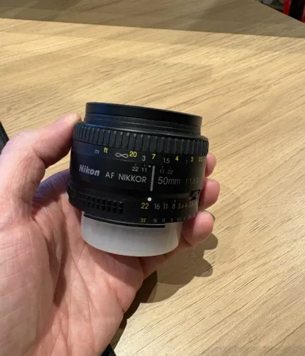 Lente Nikon 50mm 1.8