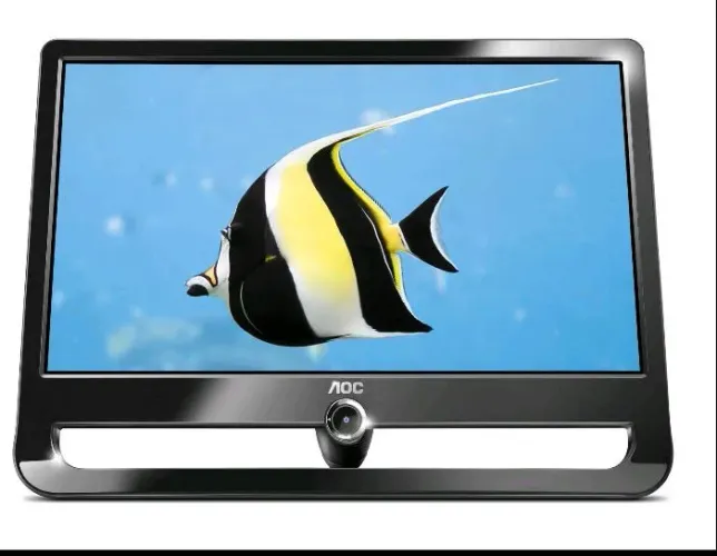 MONITOR PRETO PIANO LCD  WIDESCREEN 18,5 Polegadas 