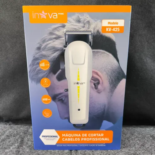 Máquina de Cortar Cabelo Profissional Inova KV-425