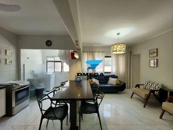 Apartamento à venda na Praia do Tombo - Guarujá SP / Omega Imóveis