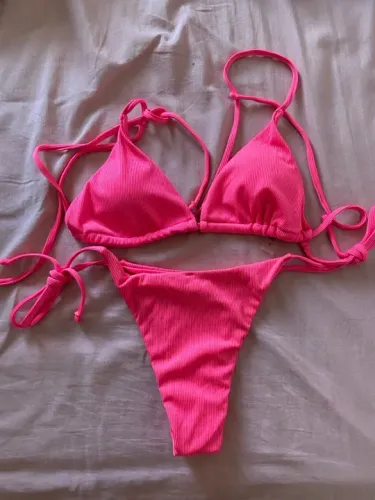 Biquíni Rosa Neon - Novo P/M