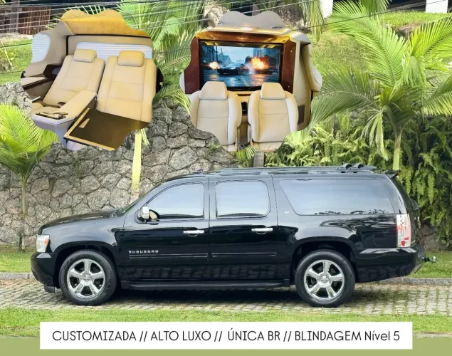 SUBURBAN PRESIDENT 2011 (ÚNICA NO BRASIL!) (TODA CUSTOMIZADA) (BLINDADA)
