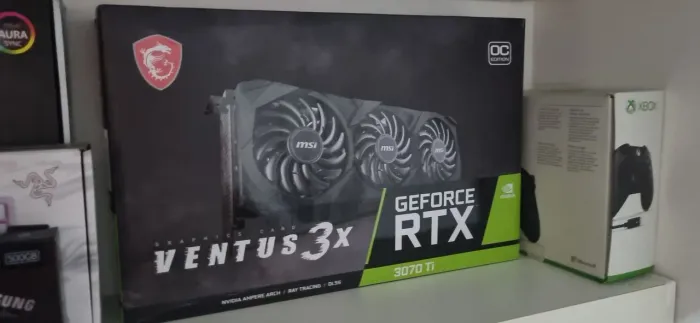 Placa de Vídeo MSI GeForce RTX 3070 TI