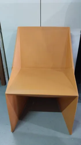 Cadeira Origami - Laranja