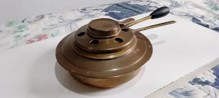 IBRECHÓ - FOGAREIRO PARA RICHAUD EM LATÃO - NUNCA USADO