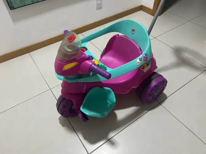 Tricículo Velobaby Velotrol Bandeirante