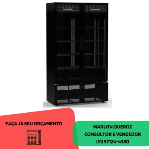 Freezer Refrigerador 2 Portas para Bebidas Polo Frio