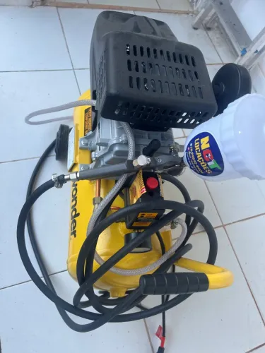 Locação de compressor e martelete