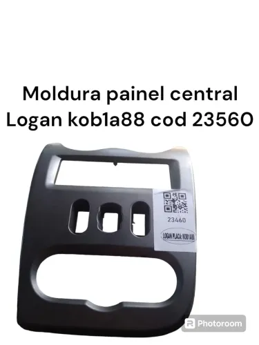 Moldura Do Painel Central Renault Logan Cod 23460