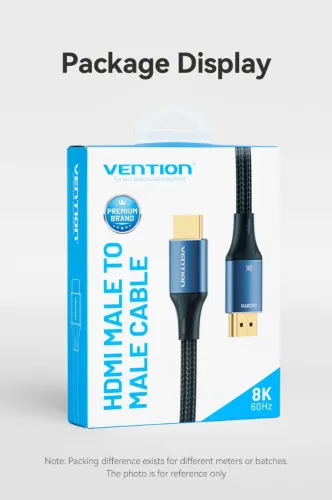 Cabo HDMI 2.1 Vention 5 metros para 8K 60Hz e 4K 120 Hz