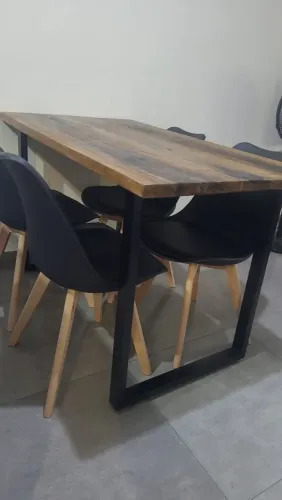 Tampo de mesa madeira rústica de Lei