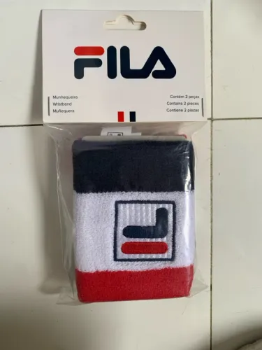 Munhequeira Fila - Kit com 2 peças