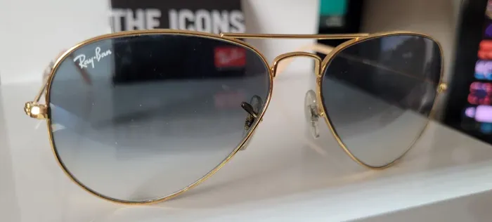 Óculos de sol Ray-Ban Aviator original