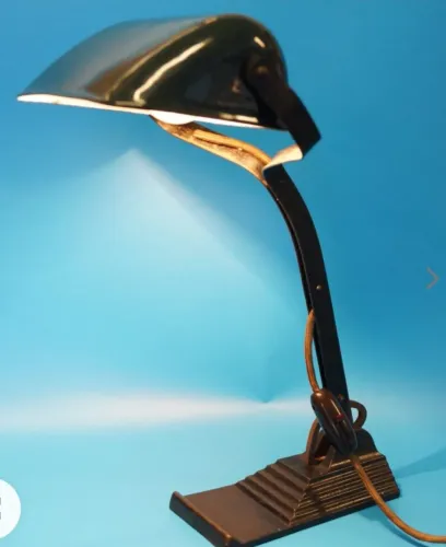 Original HORAX lâmpada da mesa 1925