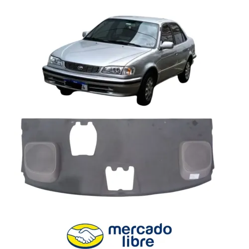 Tampão Bagagito Porta Malas Toyota Corolla 2000 2001 Cinza