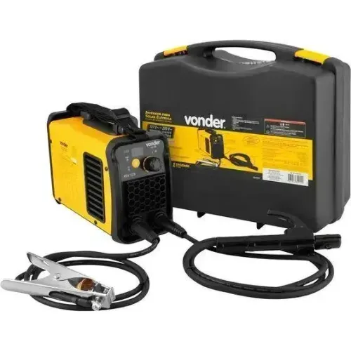 Inversor para solda com eletrodo e TIG, 120 A, RIV 125, com display digital, monofásico