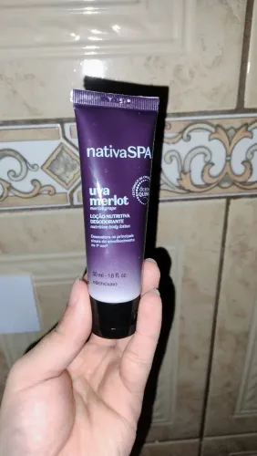 Loção Nutritiva Desodorante Uva Merlot Nativa SPA