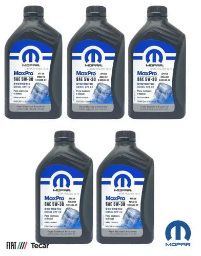 5l óleo 5w30 Mopar Diesel Original