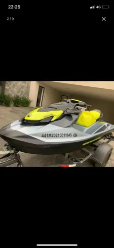 Jet Sky Sea Doo GTI 170 com apenas 52 horas de uso Impecável com Carreta