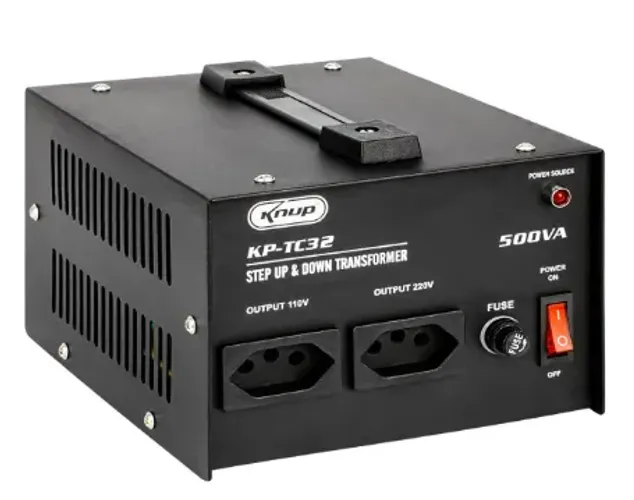 Transformador de Voltagem 500VA Knup KP-TC32 Bivolt de Entrada x Saida
