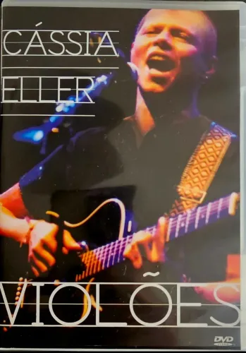 DVD Cássia Eller - Violões - 17 sucessos, gravado em 1996 SP Novo Sem uso