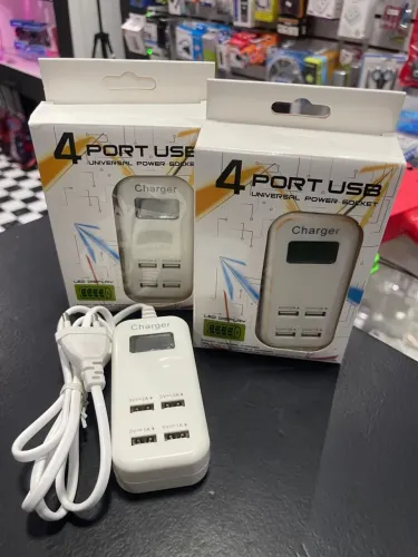 Carregador USB 4 Portas - Universal