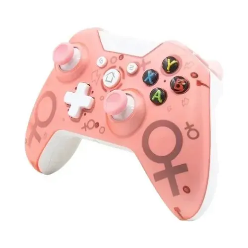 Controle Xbox Rosa - Novo 8btudo